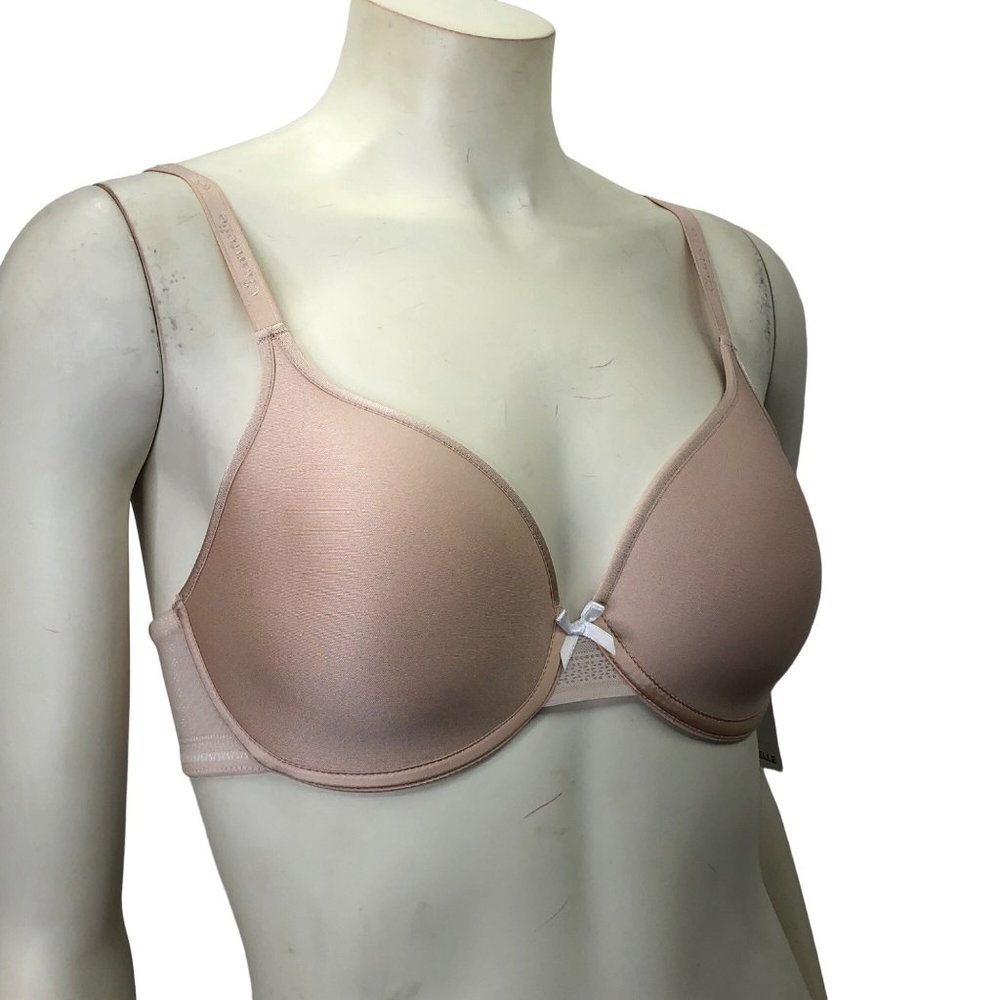 CHANTELLE nude Women's Full Figure Ideal Back Smoothing Bra‎ 1951 32DDD NWT